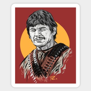 Charles Bronson - An illustration by Paul Cemmick Sticker